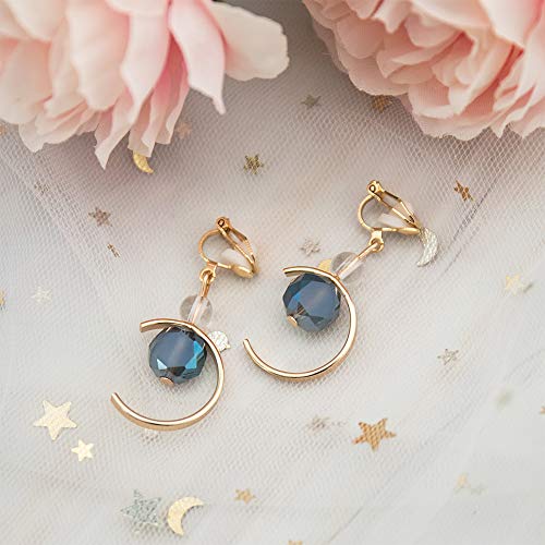 NEWITIN 16 Pairs Clip On Earrings for Women Cute Earring Charming Fashion Dangle Drop Earring Non Piercing Clip on Dangle Earrings for Women3