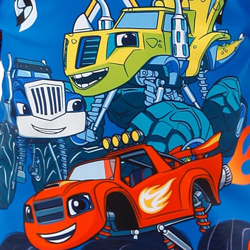 Blaze and The Monster Machines Swim Set | Two Piece Boys Swimsuit | Boys Swim Trunks and Rash Guard3
