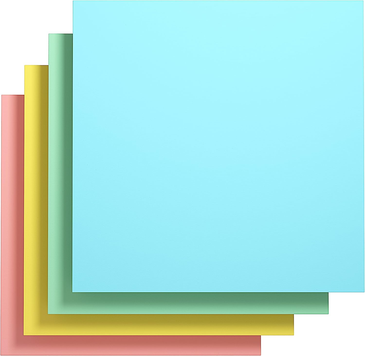Creative Haftnotizen, Packung mit 4 Blöcken für Entwürfe, Präsentationen, Workshops