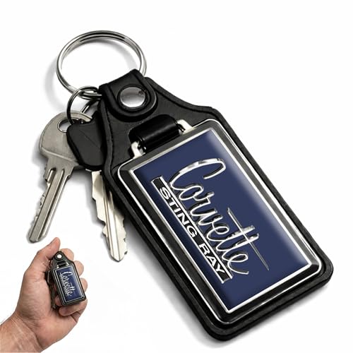 Image of Brotherhood Car Key Chain for Corvette - Classic Models Keychain for Men and Women Gift Key Ring Key Chain