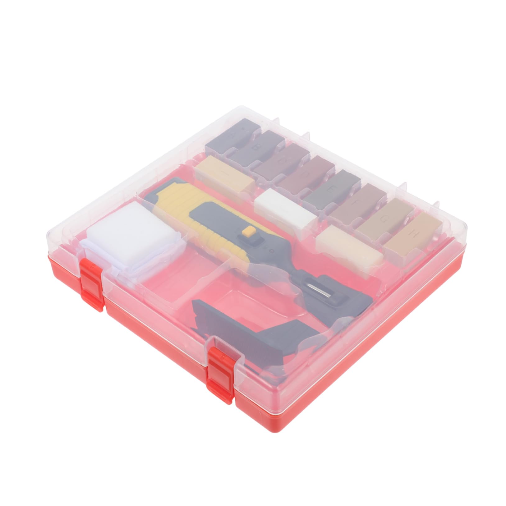 HOMSFOU Herramientas Para Reparación De Suelos De Madera Kit De Reparación De Rayones Para Pisos De Madera Dura Relleno De Para De Suelos Interiores