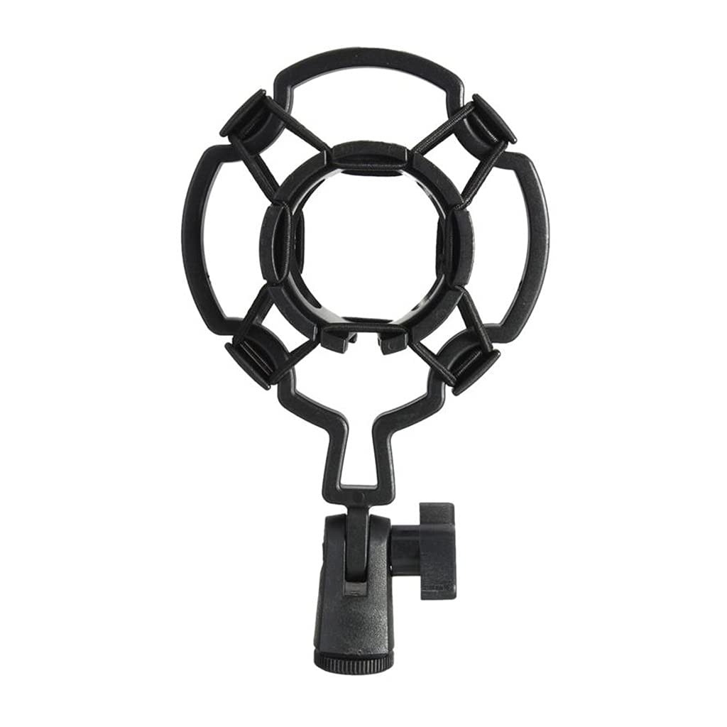 Suspension anti-choc universelle pour micro de studio noir