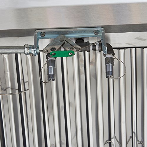 NAKS VH-48 Portable Ventless Hood System Fire with ANSUL R-102 Fire Suppression