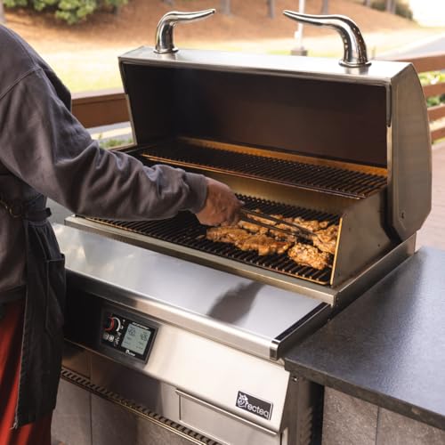 recteq E-Series Built-In 1300 Pellet Smoker Grill, Wi-Fi-Enabled Outdoor Grills & Smokers, Electric Pellet Grill with 1300 Sq In Cook Space - Image 4