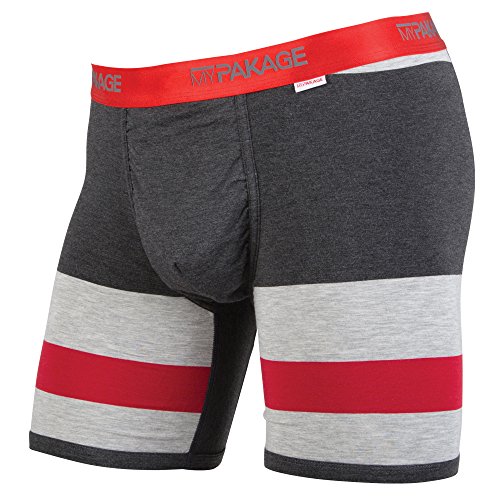 MyPakage Men's Premium Yarn Dye Boxer Brief