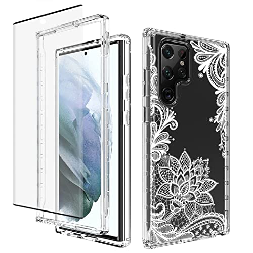 Coque Samsung S22 Ultra mandala transparent pour protéger votre écran au quotidien