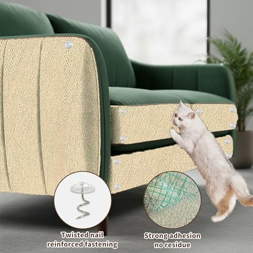 Tapis à griffer pour chat pour stopper les griffures de canapé - 4