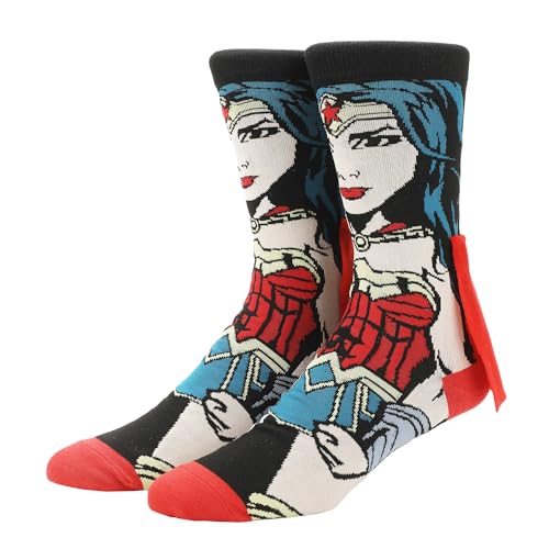 Chaussettes Wonder Woman avec cape : fini les pieds froids et le style ennuyeux