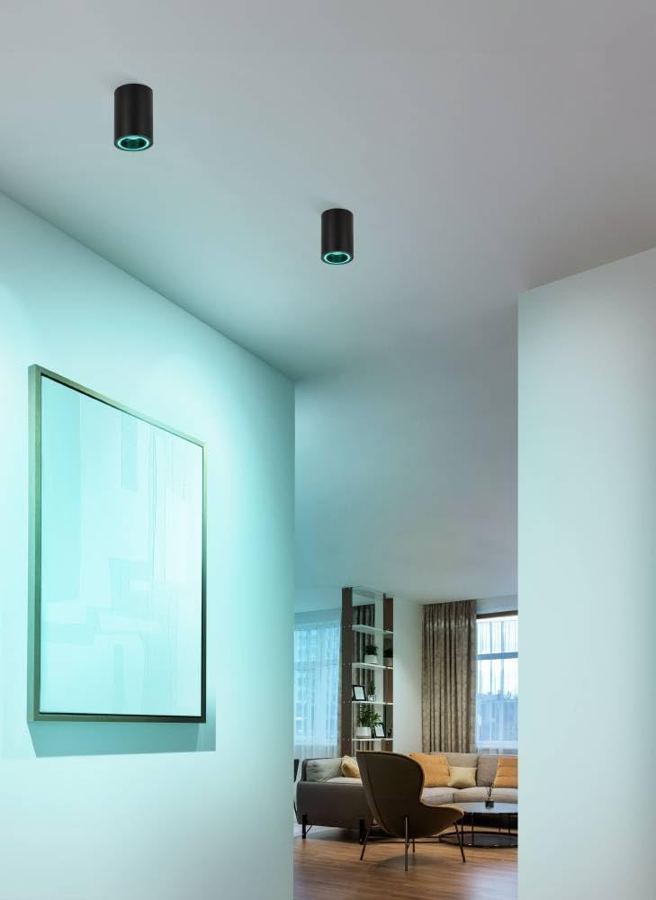 Eglo Connect.z Smart Home LED Ceiling Light Carosso-Z, ZigBee, app and Alexa Voice Control, Warm White-Cold White, RGB - Image 2
