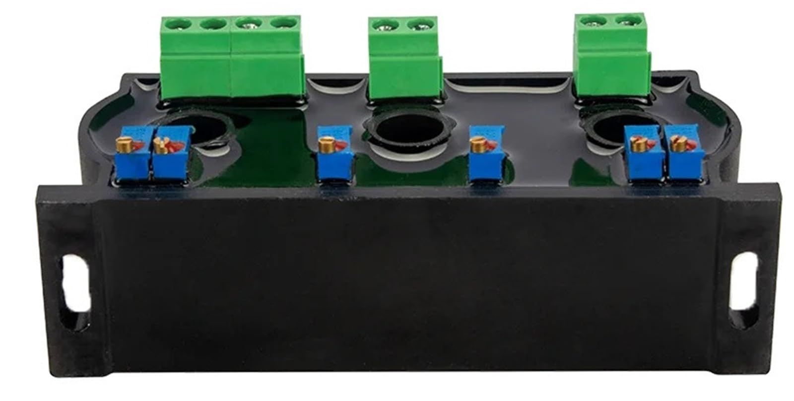 Trasduttore di corrente trifase AC10A 50A 100A sensore trasmettitore di corrente uscita 0-10V 4-20mA 0-5V sensore di corrente
