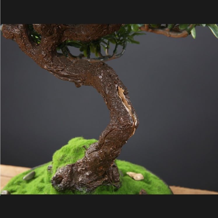 Faux plants indoor simulation arbre de pin accueillant vert style B - 7