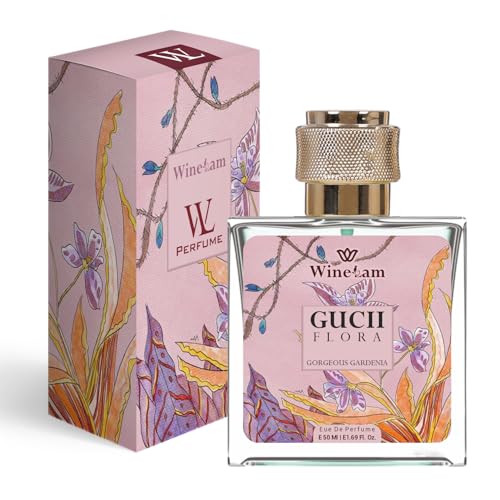 WineLam Gucii Flora PerfumeLuxurious Romantic Perfume for Men & Women Long-Lasting Sensual Fragrance, Elegant, Unisex Scent Ideal for Date Nights & Special Occasions (50 ml)