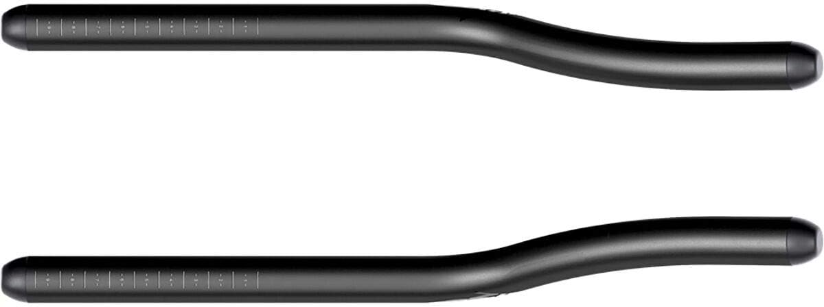 Zipp Vuka Alumina Evo 110 Extensions - 22.2mm Aluminum Aero Handlebar Extensions for Cycling, Bead Blast Black, UCI Legal, 360mm