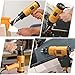 Heat Gun, SEEKONE 1800W Hot Air Gun Kit with Large Digital LCD Display Variable Temperature (122°F-1112°F) Memory Settings and 4 Nozzles for Paint Remover/Stripper, Home Improvement/Restoration
