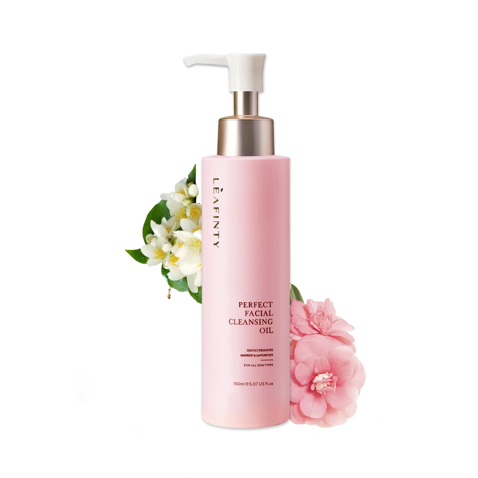 Leafinty Facial Cleansing Oil, Makeup Remover, Gentle Deep Cleansing Oil, Face and Body Cleanser Without Clogging Pores, N...
