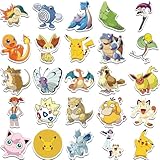 50 Stück Aufkleber für Kinder,Cartoon-wasserdichte Vinyl-Aufkleber für Erwachsene, Teenager, Mädchen, Studenten, Wasserflasche, Laptop, Telefon, Computer, Gitarre, Notebook, Skateboard