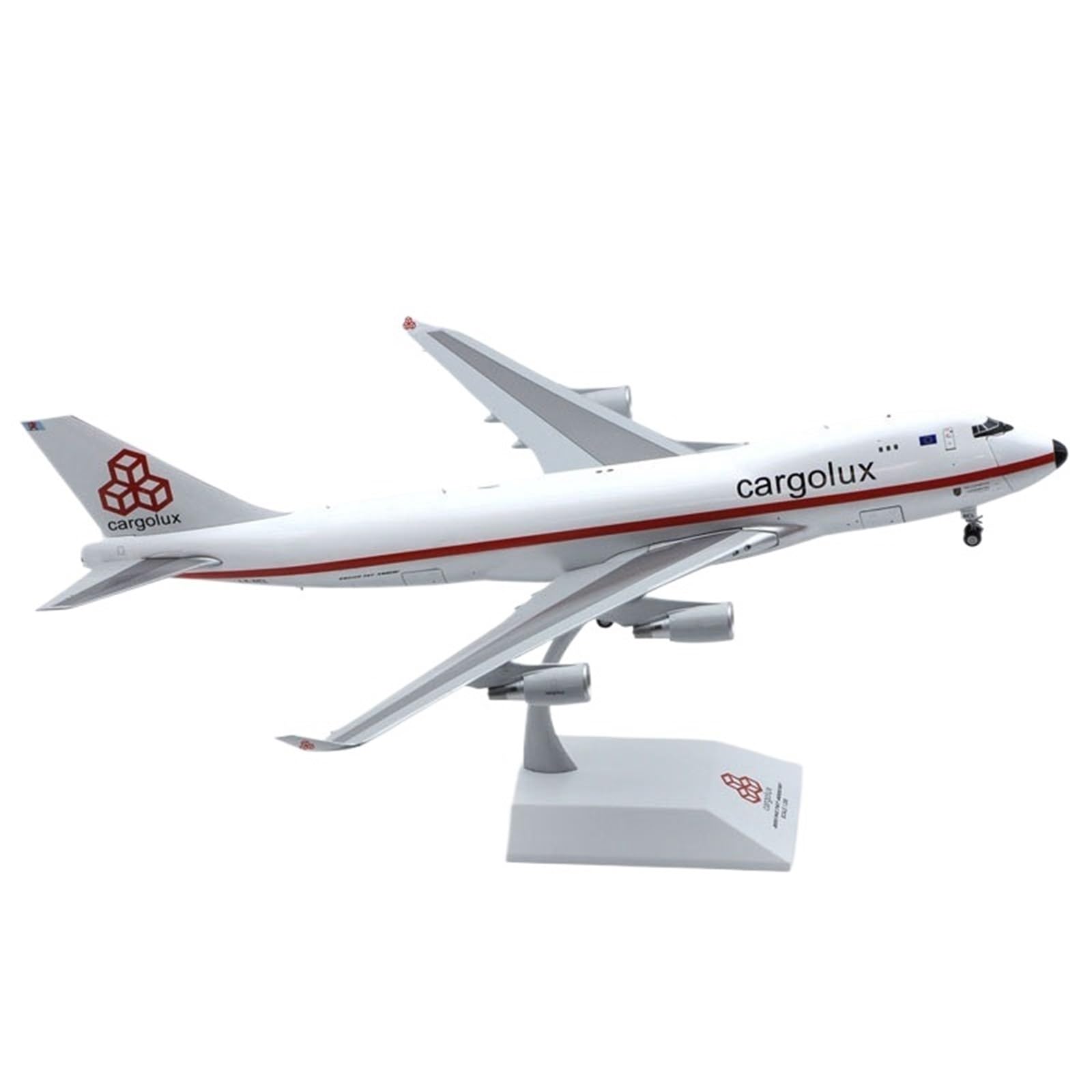 Aviones de Colección Vantor Luxcargo B747-400F Escala 1/200 Miniatura Fundida a Presión 8