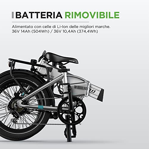 LEGEND EBIKES Monza, Bicicletta Elettrica