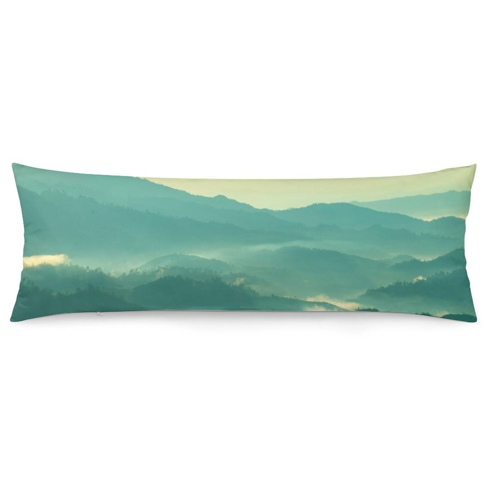 Beautiful Landscape of Mountain Layer Body Pillow Cover Lightweight Long Pillow Case for Cushion Sofa Living Room Bed 20