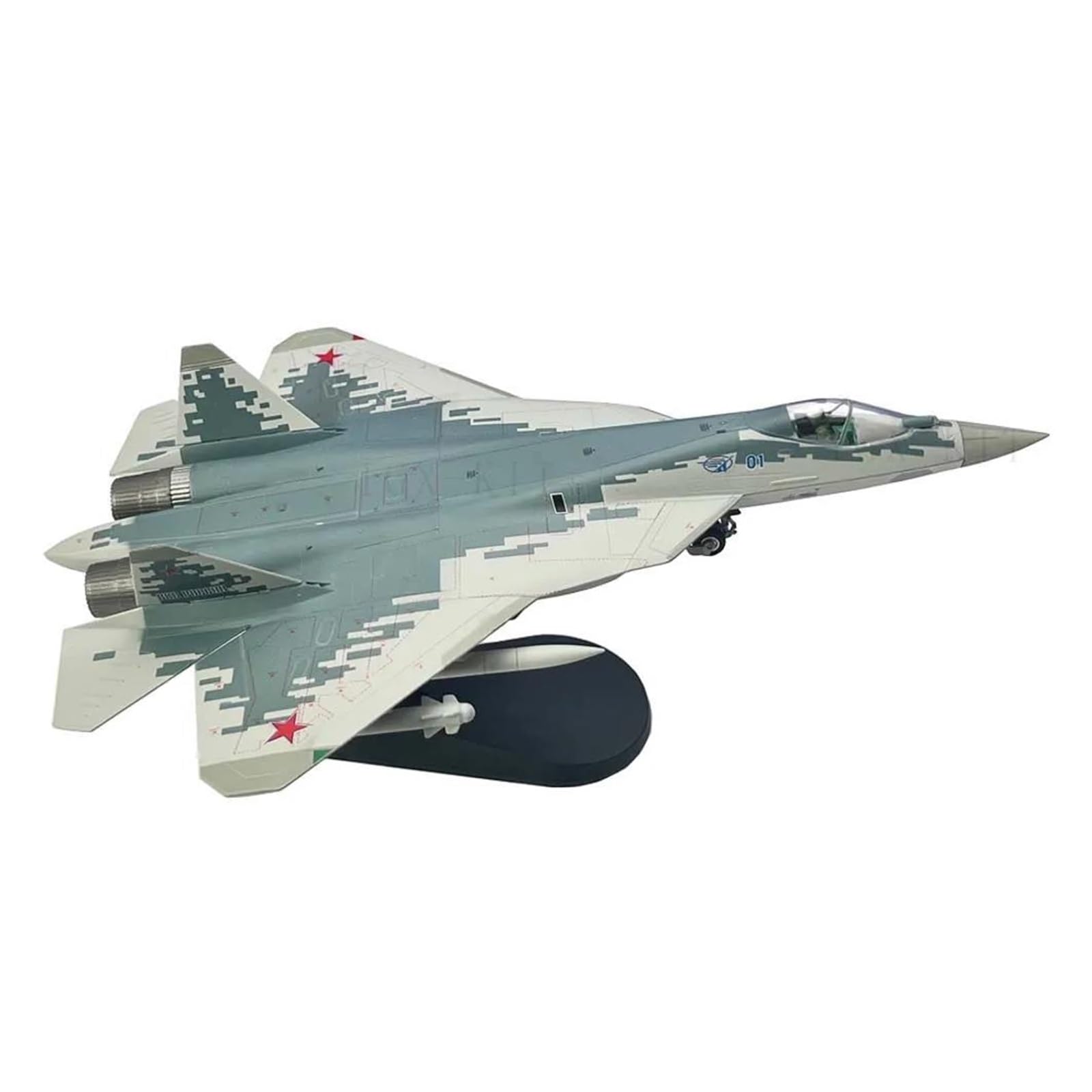 ZWCHGJ 1/72 per Il Russo SU57 Sukhoi SU-57 Fighter Jet Aereo da Collezione Vetrina Regalo Appassionati