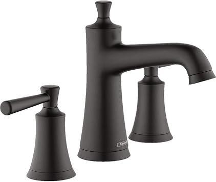 Hansgrohe Joleena Transitional 2 Handle 3 7 Inch Tall Bathroom Sink Faucet In Matte Black 04774670 Amazon Com