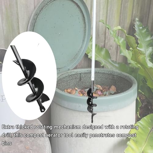Herramienta manual para airear compost de 110 cm miniatura 5