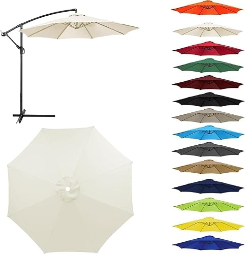 Auvent De Remplacement pour Parasol 1,00/2,0/2,50/2,3/2 Taxestmy