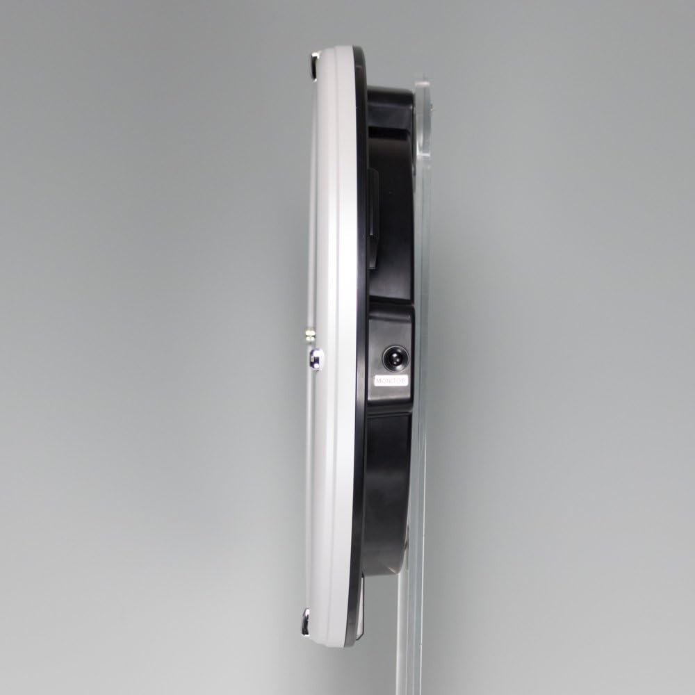 Seiko Clock KX233W Wall Clock, Automatic Light, Radio, Analog, Visible Even at Night, Fine Light, Neo Neo, White, Pearl