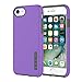 Incipio DualPro iPhone 8 & iPhone 7/6/6s Case with Shock-Absorbing Inner Core & Protective Outer Shell for iPhone 8 & iPhone 7/6/6s - Purple/Charcoal