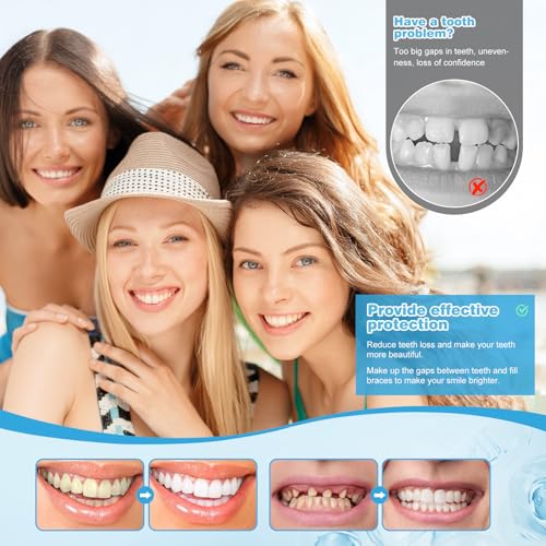 Veneers Teeth for Women and Men, Tooth Replacement Kit, Nature and Comfortable (1 Count (Pack of 2)) - Thumbnail 3