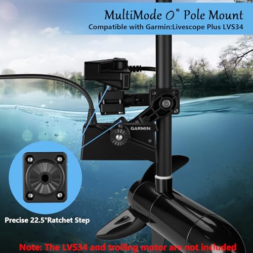 VINmounts Double 0 Degree LiveScope Pole Mount Compatible with LVS34 Review