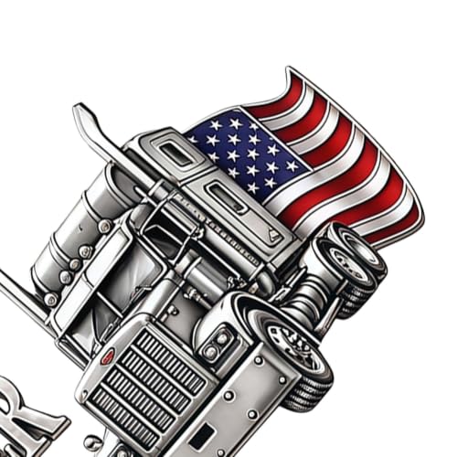 Emblema de Bandera Americana para Coche y Camión de Jubilado 7