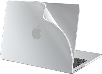 BlueSwan for MacBook Pro 16 inch Case, 2026-2021 M5 M4 M3 M2 M1 Pro/Max, Anti-Scratch Flexible Protective Laptop Cover with Grippy Matte Texture, Slim and Easy Installation, Frosted White