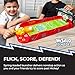 World Tech Toys Mickey Mouse Soccer Game – Spring-Loaded Launcher and Goalie – Easy Setup Tabletop Game for 2 Players - 6+