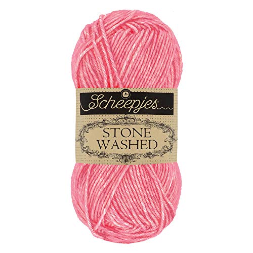 Image of Scheepjes Yarn Stone Washed (835 - Rhodochrosite)
