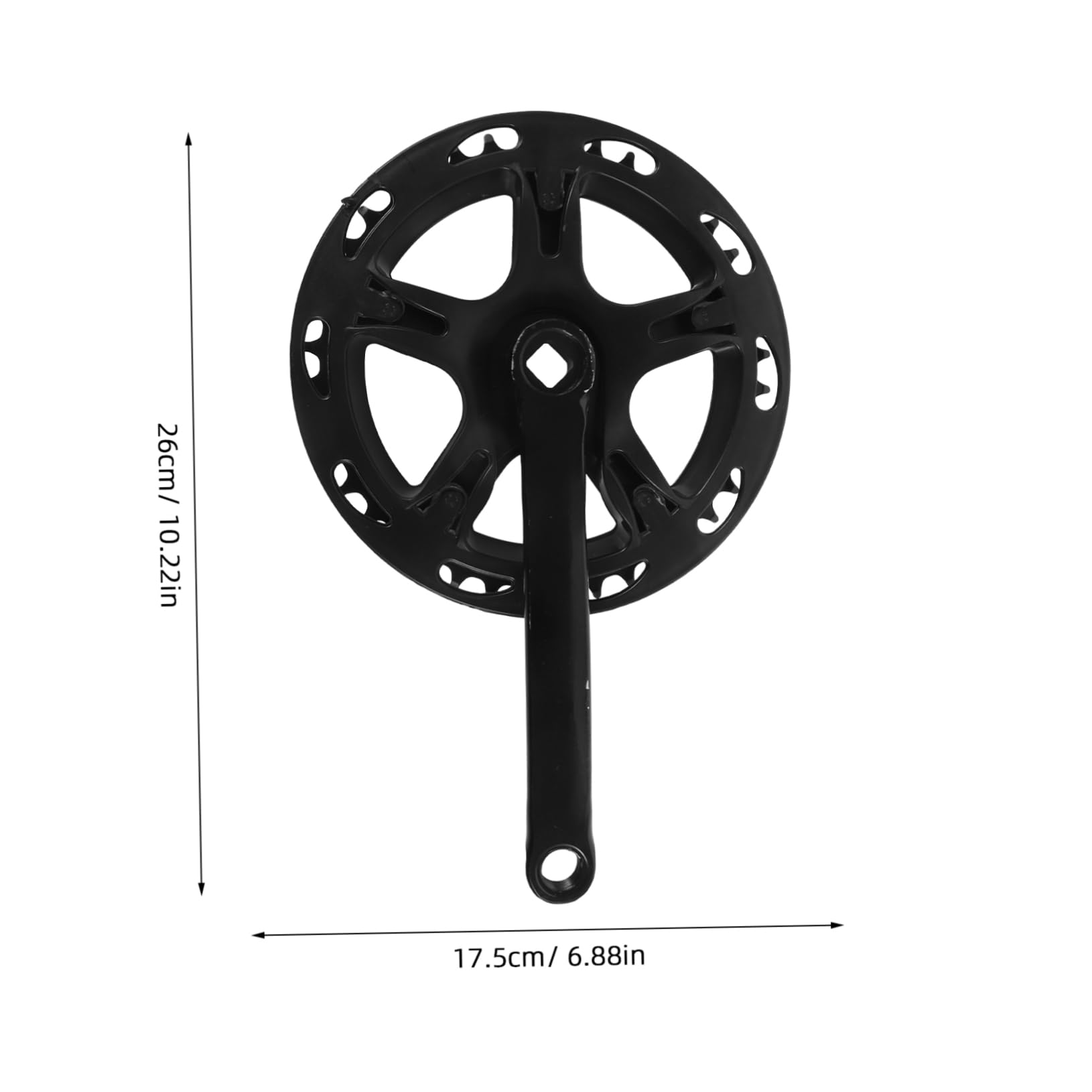 Toyvian Pedivella per Bicicletta in Parte di Ricambio per Mountain Bike Braccio Sinistro della Pedivella Accessori per Bici