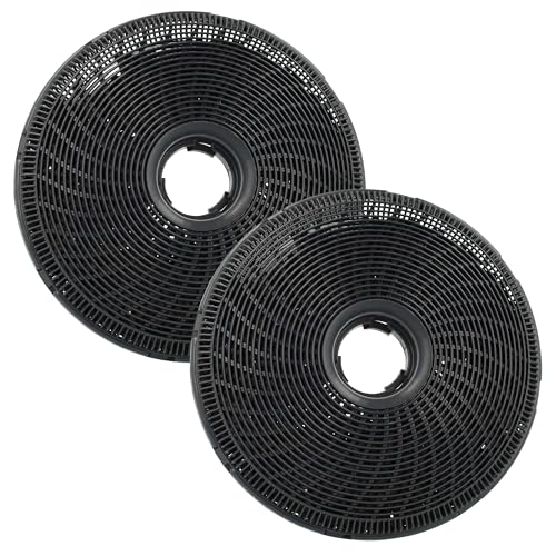vhbw 2x Filtres à charbon actif compatible avec Broan HDH91I, HDH90I, HG71, HD91I, HD90N, HDH90B,...