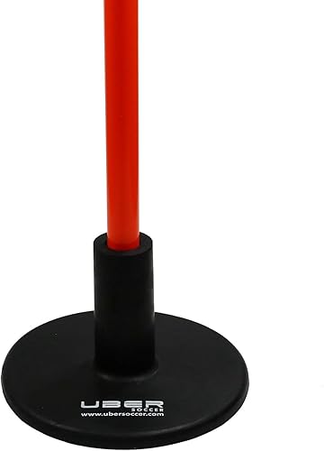 Miniatura 4 de Juego de 12 bases ponderadas para bastones de agilidad, goma