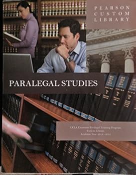 Unknown Binding Paralegal Studies - UCLA Extension Custom Edition 2014-2015 (Pearson) Book