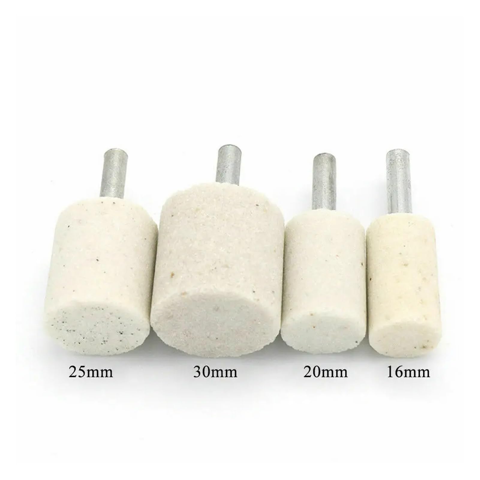 Gambo da 6 mm con mola for mola montata da 16/20/25/30 mm for utensile rotante for smerigliatrice da trapano(20pcs,30mm)