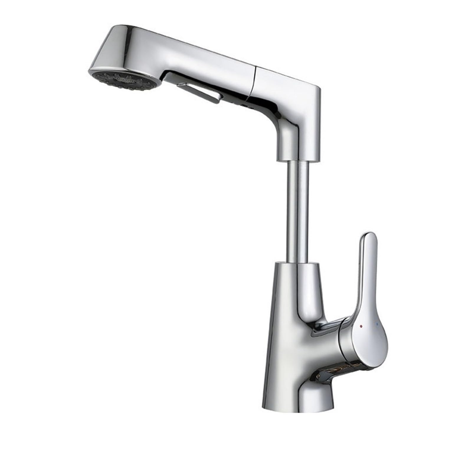 Mitigeur de cuisine gris 360 rotatif robinet d'évier mitigeur chaud froid chrome B
