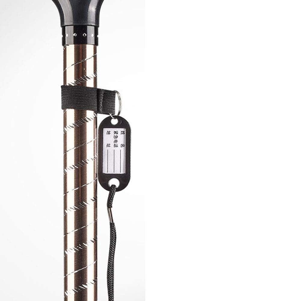 Bastón de Altura Ajustable con bastón de luz LED con Mango ergonómico y Base Antideslizante para Personas Mayores con Artritis y discapacitados Unisex Interesting
