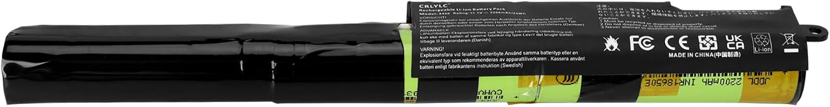 CRLYLC A31N1519 Batteria per Asus R540 R540L R540LA R540LJ R540S R540SA R540Y X540 X540L X540LA X540LJ X540S X540SA X540SC X540Y X540YA F540 F540L F540LA F540S F540SA A540 A540L A540S Battery