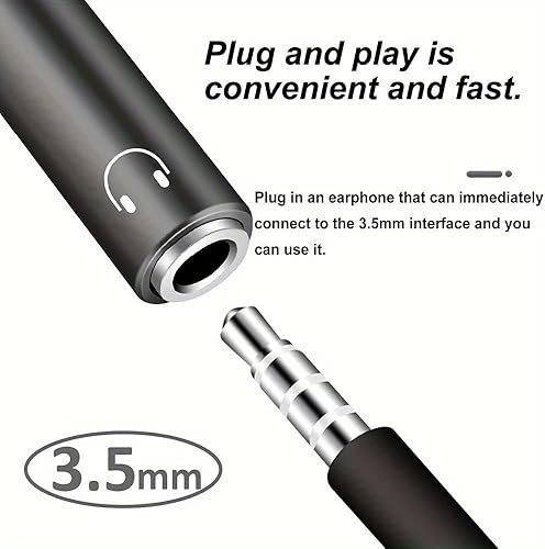 Miniatura 9 de Adaptador USB tipo C a conector de auriculares hembra de 0.138 in, paquete de 2 cables USB C a audio auxiliar compatible con iPhone 15 Pro Max15