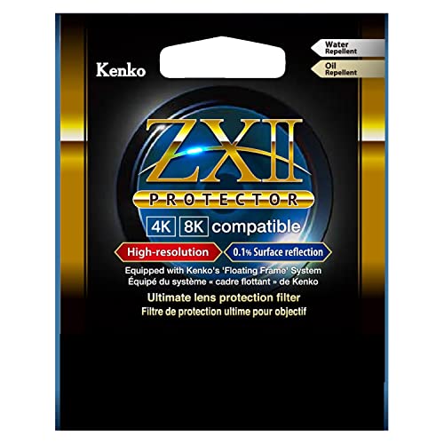 Filtro protector ZXII de 67 mm Kenko antichoque para cuidar lentes de cámara 2