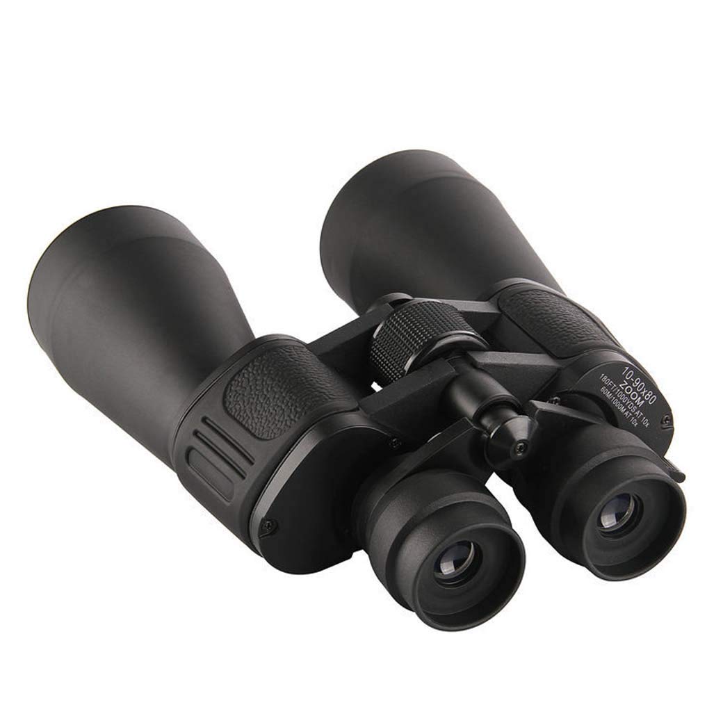 ISCBAFYX Telescopio monoculare, binocolo zoom 10-70X70 | 10-90X80, con visione chiara e debole, binocolo impermeabile, corpo in metallo, per escursionismo, osservazione di uccelli, caccia - Telescopio