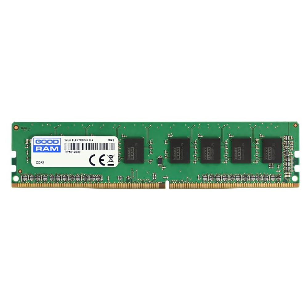 Goodram – Pamięć RAM DDR4 – 8GB 2666MHz CL19 – 1,2 V Pamięć do Komputerów Stacjonarnych, Pamięć Operacyjna do Laptopów – Single Rank – Konfiguracja Jednokanałowa – 133,35 x 31,25 x 2,5 mm