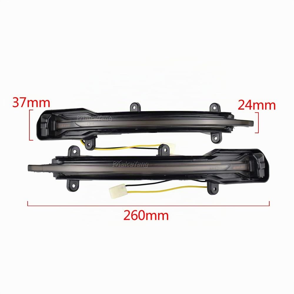 Intermitentes LED En Los Retrovisores (Efecto De Luz En Movimiento) | Para Q5 SQ5 8R Q7 4L 2010-2015
