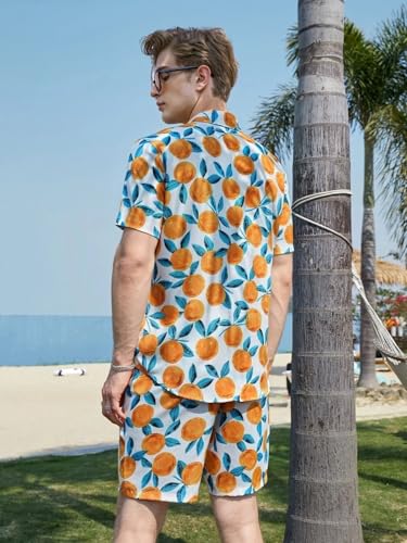 Image of LERIYA FASHION Co Ord Set for Men | Trendy Night Dress for Boys | T-Shirt and Shorts Combo for Lounge | Stylish Summer and Travel Wear | Men's Matching Two-Piece for Vacation