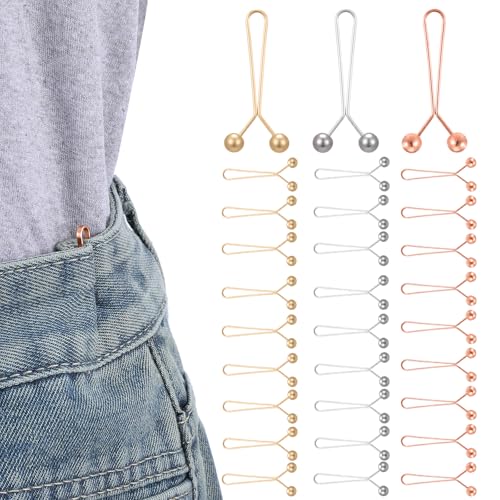 Tucnoeu 30pcs Jeans Enger Machen Clip, Waist Knots, Hosenbund Enger Machen - Kein Nähen Erforderlich, Für Hosen, Röcke, Jeans, Damen, Herren, Jugendliche